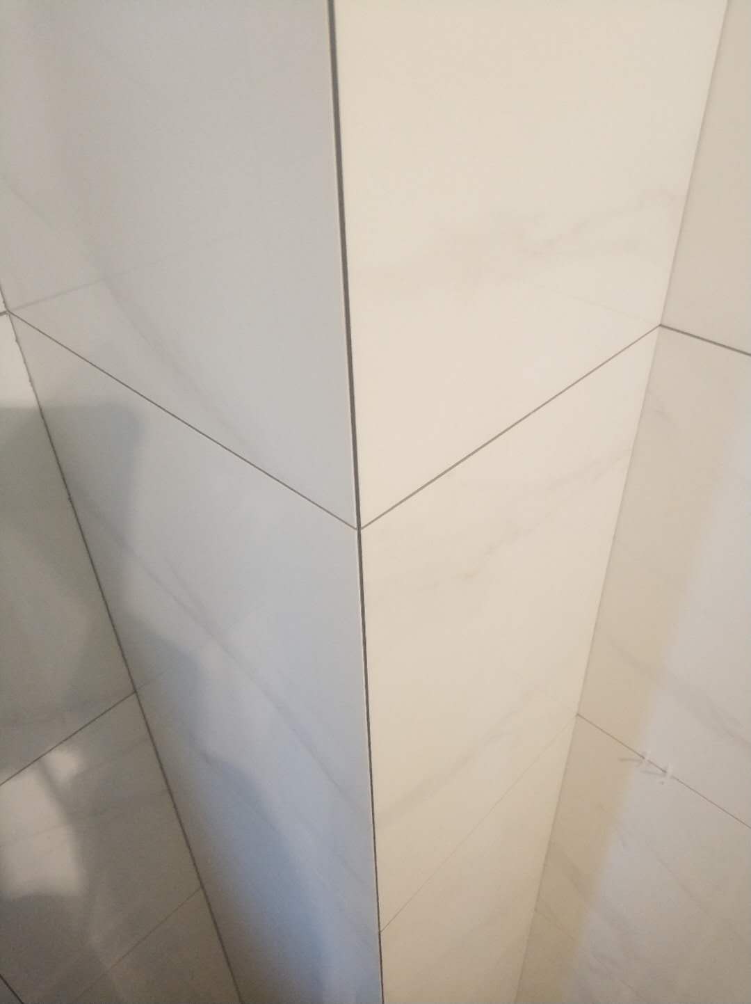 瓷磚做倒角